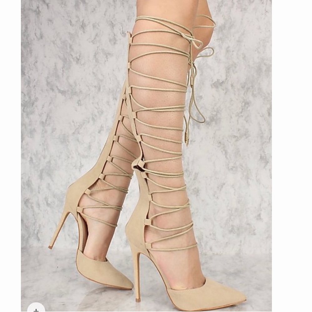 Strappy High Heels